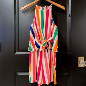 Tyche Colorful Striped Romper